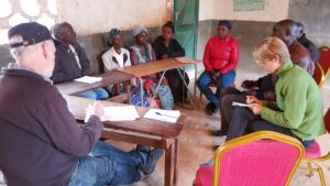 SAIRLA researchers meet with small holder farmers, Mkushi district, Zambia